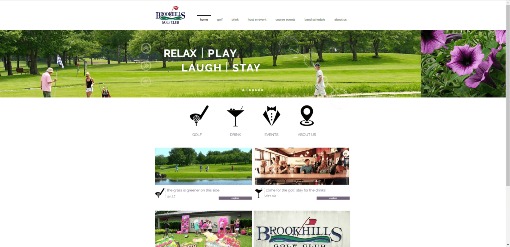 Homepage of the Brookhills Golf Club's website / brookhillsgolfclub.net

Link: https://www.brookhillsgolfclub.net/
