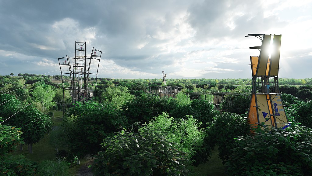 Overview of The Forge: Lemont Quarries / Wikipedia / SummerForge

Link: https://en.wikipedia.org/wiki/The_Forge:_Lemont_Quarries_Adventure_Park#/media/File:3D_Model_Rendering.jpg