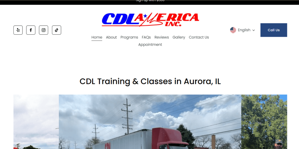 Homepage of CDL America / cdlamericainc.com