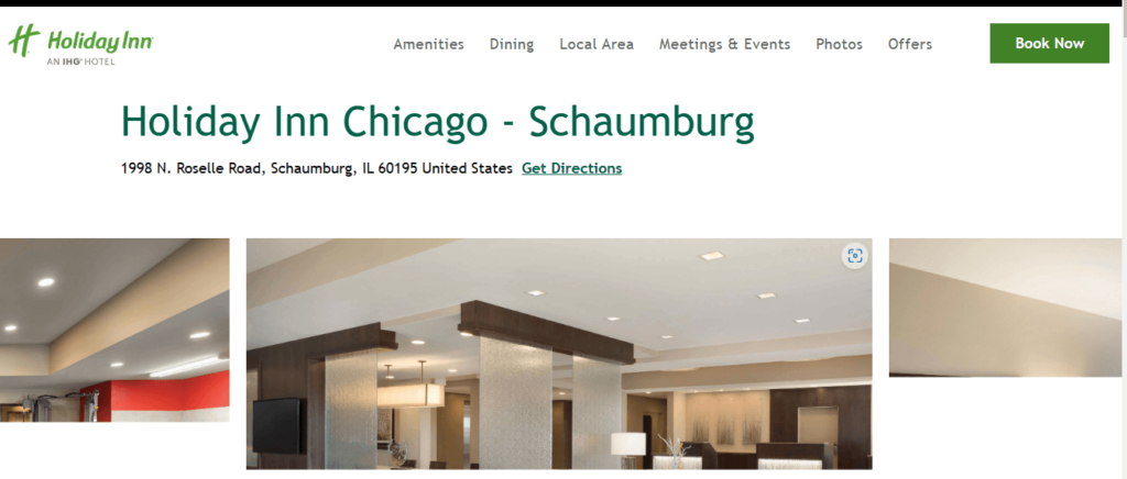 Homepage of Holiday Inn Schaumburg / ihg.com