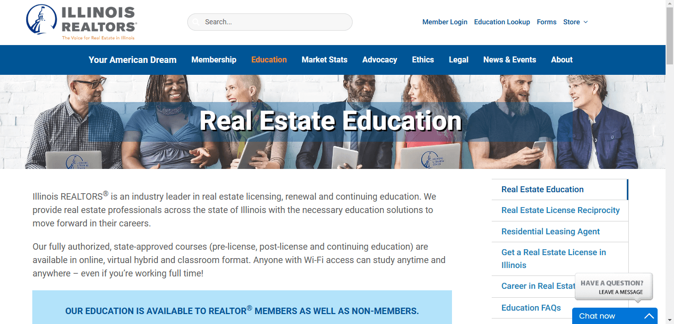 23 Real Estate Schools in ILLINOIS (Renowned, Flexible, & Affordable)