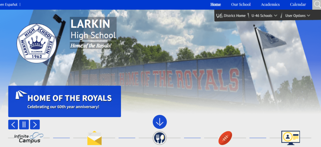 Homepage of Larkin High School / u-46.org/lhs