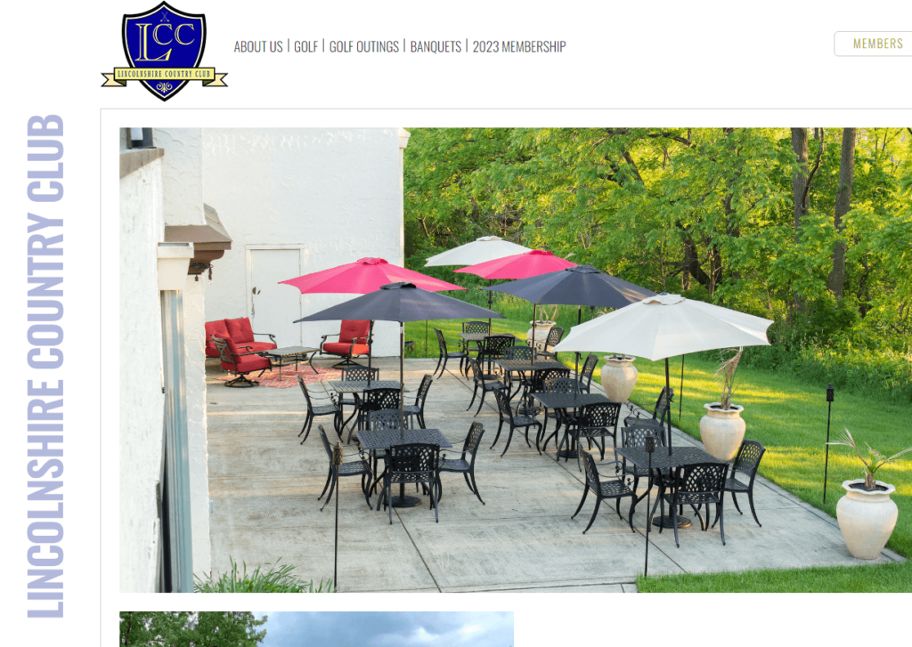 Homepage of Lincolnshire Country Club / lincolnshirecountryclub.com
