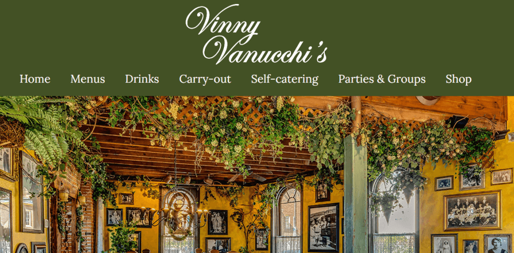 Homepage of Vinny Vanuchi's website /
Link: https://www.vinnysgalena.com/default.aspx