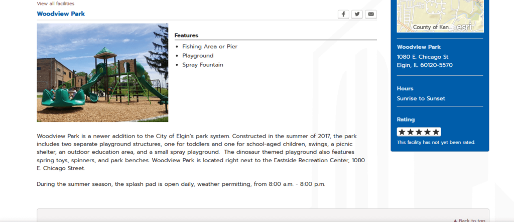 Homepage of Woodview Park / cityofelgin.org