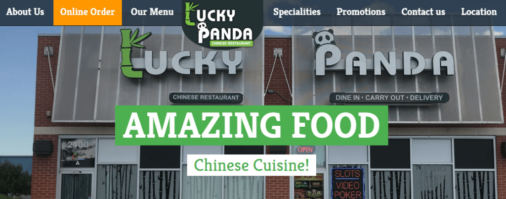 Homepage of Lucky Panda website /
Link: https://www.luckypandaonline.com/