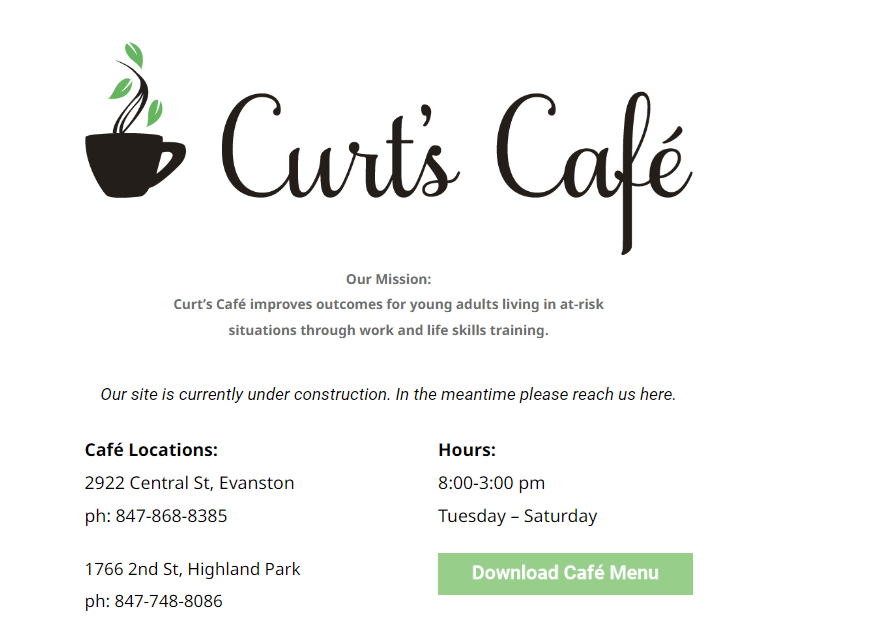 Homepage of Curt's Cafe / curtscafe.org

Link: https://curtscafe.org/
