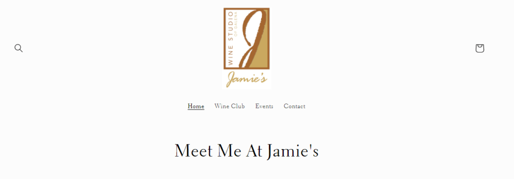 Homepage of Jamie's Wine Studio of Galena / jamieswinestudio.com


Link: https://www.jamieswinestudio.com/
