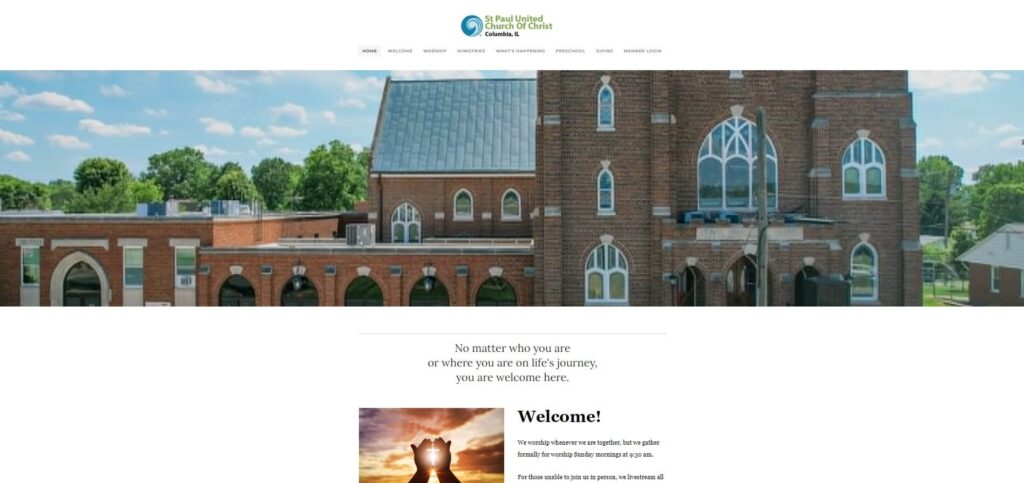 Homepage of St. Paul United Church of Christ / stpaulcolumbia.org