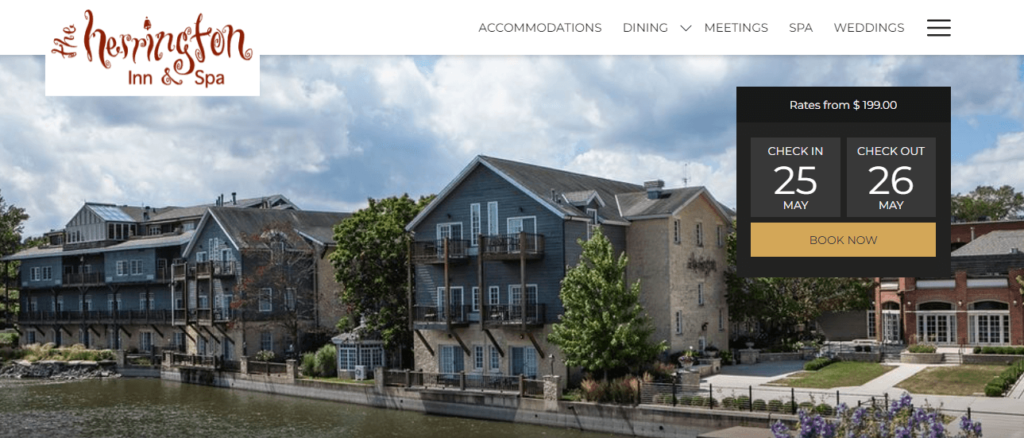 Homepage of The Herrington Inn & Spa / herringtoninn.com


Link: https://www.herringtoninn.com/
