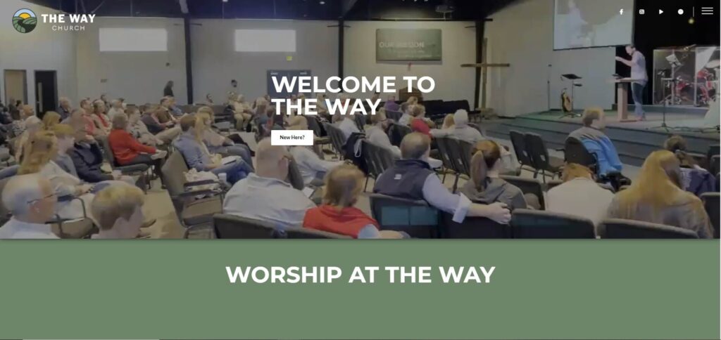 Homepage of The Way Church / theway618.church