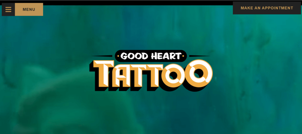 Good Heart Tattoos website / goodhearttattoos.com