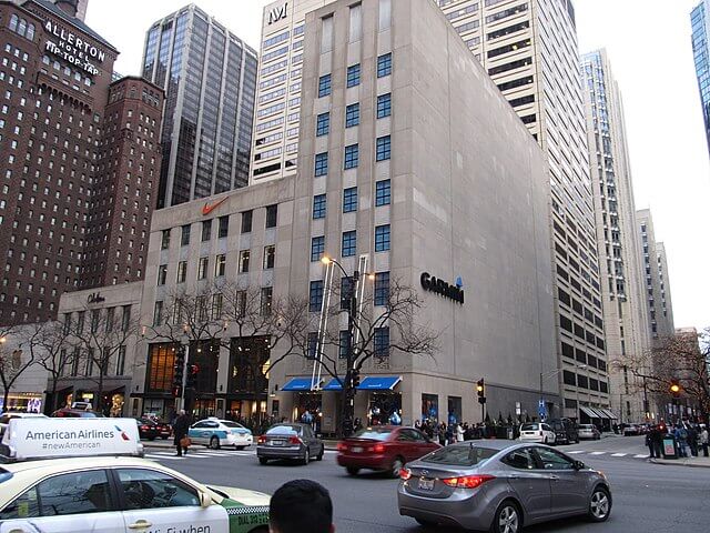 Exterior view of The Magnificent Mile / Wikimedia Commons / Ken Lund
Link: https://commons.wikimedia.org/wiki/File:The_Magnificent_Mile,_Michigan_Avenue,_Chicago,_Illinois_(11004209245).jpg